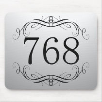 768 Area Code Mousepads