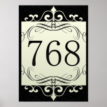 768 Area Code Posters
