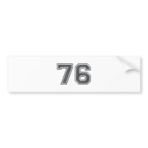 76 BUMPER STICKERS