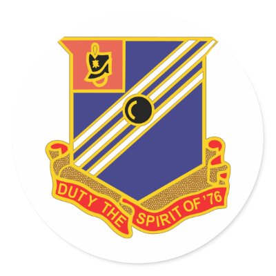 76 Field Artillery Regiment Round Stickers by peter_pan03