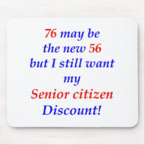 76 Senior Citizen Mouse Pads