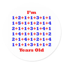 76 Years old! Sticker