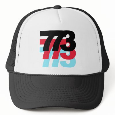 773 Area Code Trucker Hat by