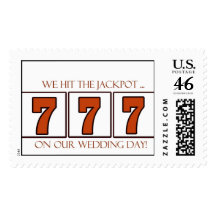 777 070707 wedding stamps for your wedding day