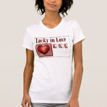 777 07/07/07 Wedding T Shirt for the bride and gro by aslentz 777 07/07/07 Wedding T Shirt for the bride and gro