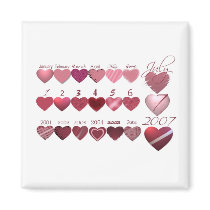 777 Anniversary Magnet magnets
