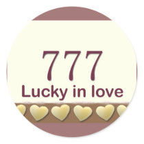 777 Lucky in love stickers by aslentz 777 Lucky in love stickers