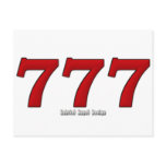 777 POST CARDS