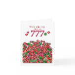 777 Special Date - Special Note Cards