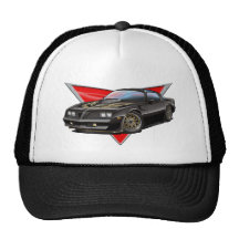 77-78 Black Firebird Hat