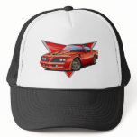 77-78 Red Firebird TA Trucker Hat