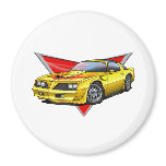 77-78 Yellow Firebird TA Magnet