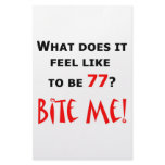 77 Bite Me! Personalized Stationery