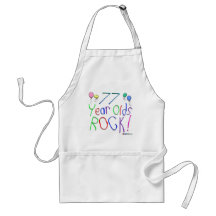 77 Year Olds Rock ! Aprons