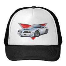 77TA_white Mesh Hat