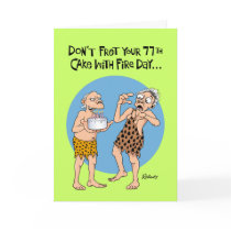 77th Birthday Card