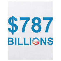 $787 BILLIONS flyers by NobamaShop $787 BILLIONS flyers