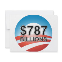 $787 BILLIONS invitations by NobamaShop $787 BILLIONS invitations