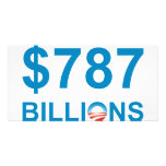 $787 BILLIONS PICTURE CARD