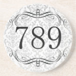 789 Area Code Drink Coaster