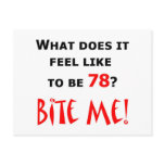 78 Bite Me! Post Card