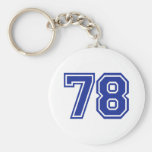 78 - number keychains