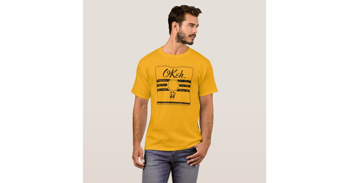 78 rpm Record Sleeve Okeh Tshirt | Zazzle