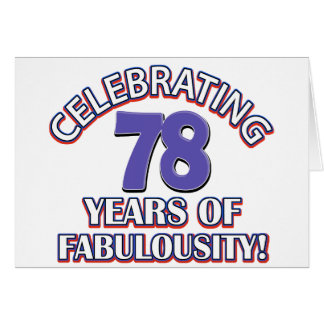 78 Year Old Birthday Cards, 78 Year Old Birthday Card Templates ...
