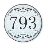 793 Area Code Fridge Magnets