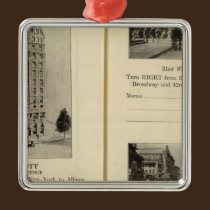79496 Hotel Wolcott Broadway at 31st & 42nd ornaments