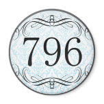 796 Area Code Refrigerator Magnet
