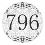 796 Area Code Sticker