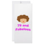 79 and Fabulous! Rack Card Template