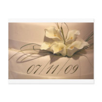 7/11/09 Calla Lily Wedding Postage postcards by aslentz 7/11/09 Calla Lily Wedding Postage postcards