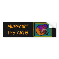 7-17-07, support the arts bumper stickers by shalla 7-17-07, support the arts bumper stickers