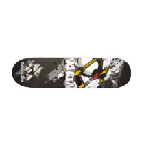 7 1/4" Jersey Penguins Skateboard Deck by sputnik20 7 1/4" Jersey Penguins Skateboard Deck