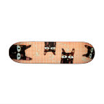 7 1/4" Mini Skateboard Rupydetequila Cats