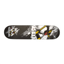 7 3/8" Jersey Penguins Skateboard Deck by sputnik20 7 3/8" Jersey Penguins Skateboard Deck