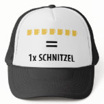7 Bier gleich 1 Schnitzel Mesh Hats