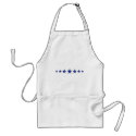 7 blue stars aprons