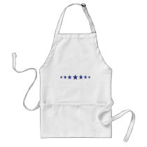 7 blue stars aprons by TomaniacLines 7 blue stars aprons