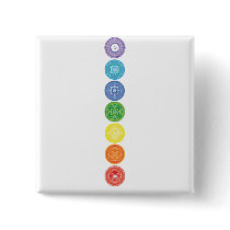 7 Chakras Pins