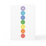 7 Chakras Greeting Card