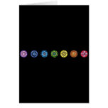 7 Chakras Greeting Cards