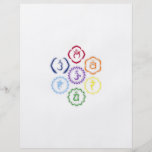 7 Chakras in a Circle Flyer