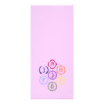 7 Chakras in a Circle Rack Card 7 Chakras in a Circle Rack Card