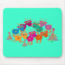 7 cute deers again mousepads by adellaandmella 7 cute deers again mousepads