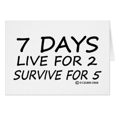 7 Days Cards by TempermentalMusician