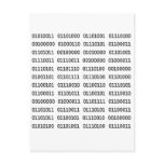 7 Dirty Binary Words Post Card