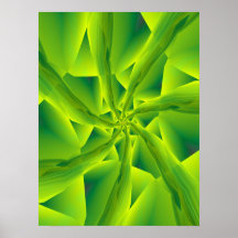 7 into1 in Green Poster